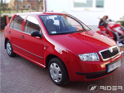 Boční ochranné lišty Škoda Fabia 2007-2014 (sedan)
