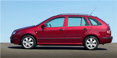 Boční ochranné lišty Škoda Fabia 2007-2014 (combi)