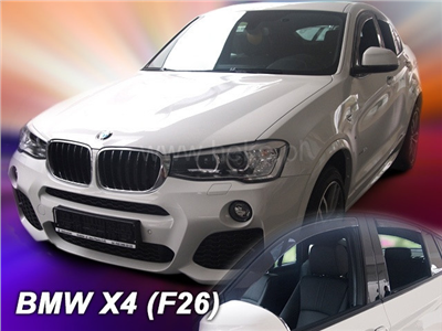 Ofuky oken BMW X4 2014-2018 (4 díly, F26)