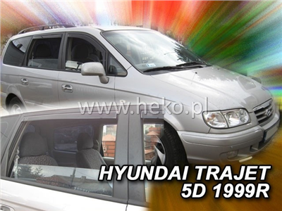 Ofuky oken Hyundai Trajet 1999-2008 (4 díly)