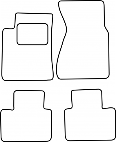 Textilní autokoberce Audi A8 1995-2002