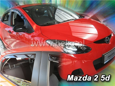 Ofuky oken Mazda 2 2009-2014 (4 díly)