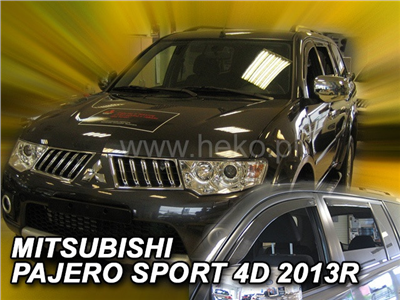Ofuky oken Mitsubishi Pajero Sport 2012- (4 díly)