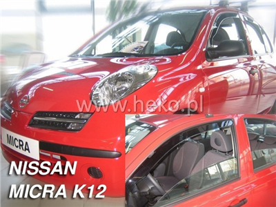 Ofuky oken Nissan Micra 2002-2010 (4 díly)