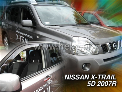 Ofuky oken Nissan X-Trail 2007-2013 (4 díly)