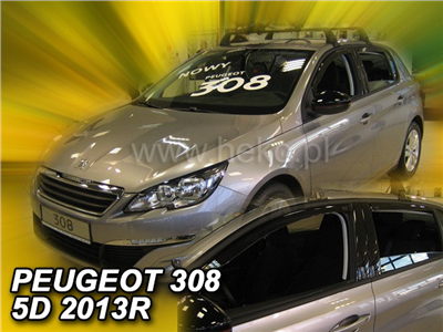 Ofuky oken Peugeot 308 2013- (4 díly)