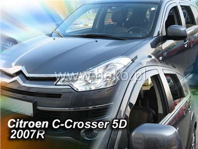 Ofuky oken Peugeot 4007 2007-2012 (4 díly)
