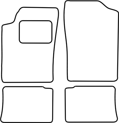 Textilní autokoberce Peugeot 306 1993-2002