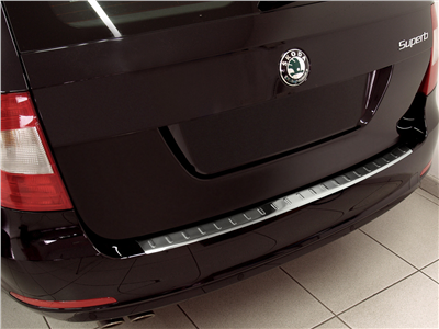 Ochranná lišta hrany kufru Škoda Superb II. 2008-2013 (combi, matná)
