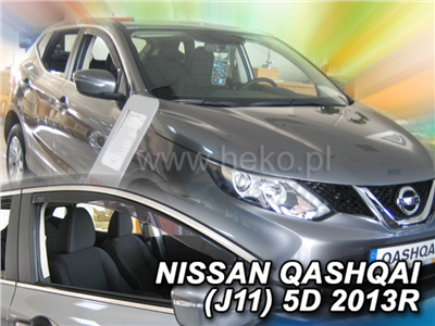 Ofuky oken Nissan Qashqai 2014-2021 (přední)