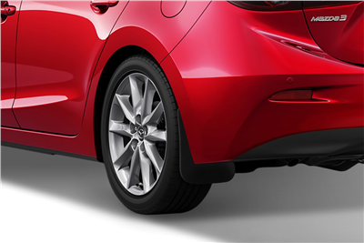 Lapače nečistot/zástěrky - Mazda 3 2013-2019 (hb, zadní)