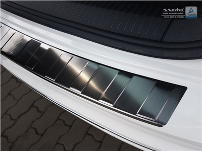 Ochranná lišta hrany kufru VW Tiguan 2016-2023 (tmavá, matná)