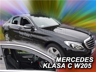 Ofuky oken Mercedes C-Class W205 2014-2021 (4 i 5 dveří, přední)