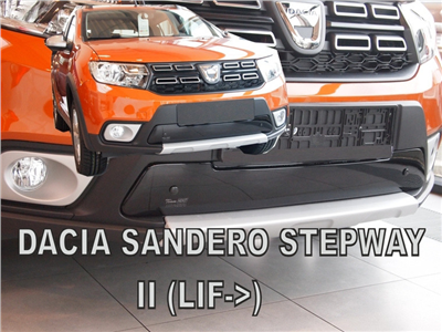 Zimní clona chladiče Dacia Sandero Stepway II 2016- (dolní)