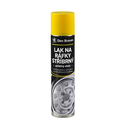Lak na ráfky  Tectane (stříbrný, 400ml)