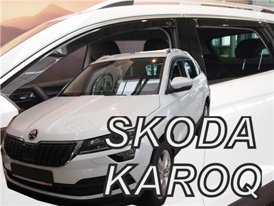 Ofuky oken Škoda Karoq 2017- (4 díly)