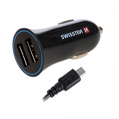 USB adaptér 2x + USB-C kabel