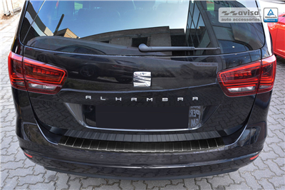 Ochranná lišta hrany kufru VW Sharan 2010-2022 (tmavá, matná)
