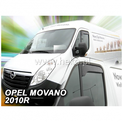 Ofuky oken Opel Movano 2010-2021 (krátké)