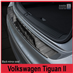 Ochranná lišta hrany kufru VW Tiguan 2016- (Allspace, tmavá,