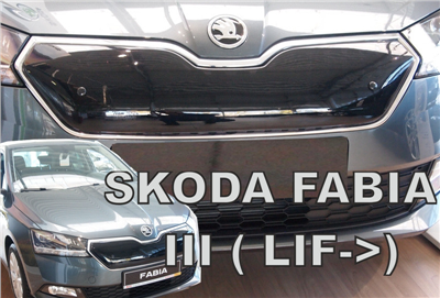 Zimní clona chladiče Škoda Fabia III. 2018-2021 (horní, po faceliftu)
