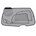 Sluneční clony Audi A4 2008-2016 (combi)