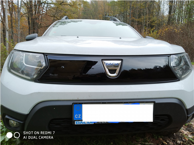 Zimní clona chladiče Dacia Duster 2018- (bez kamery)
