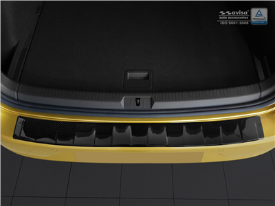 Ochranná lišta hrany kufru VW Golf VII. 2012-2020 (hatchback, carbon)