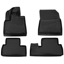 Novline ELEMENT3D02295210k Gumové autokoberce Opel Combo 2018- (kulaté fixace, sklopná sedačka spolujezdce)