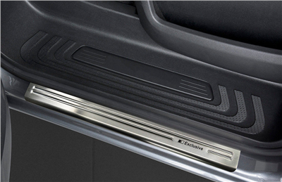 Prahové lišty Mercedes V-Class 2014- (W447, matné)