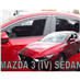 Ofuky oken Mazda 3 2019- (4 díly, sedan)