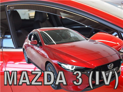 Ofuky oken HEKO Mazda 3 2019- (přední, hatchback)