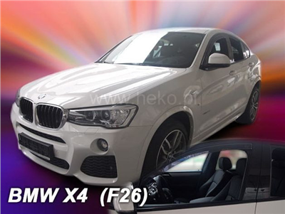 Ofuky oken BMW X4 2014-2018 (přední, F26)