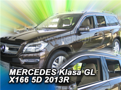 Ofuky oken Mercedes GLS-Class 2015-2019 (4 díly, X166)