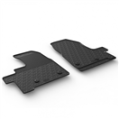 Gledring 0894 Gumové autokoberce Ford Transit Custom 2018- (přední, 2 místa, automat)