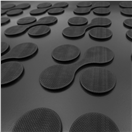 Rezaw-Plast 230154 Gumová vana do kufru Toyota ProAce City 2020-  (L2, 5 míst, 3. řada sklopená)