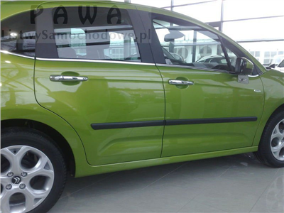Boční ochranné lišty Citroen C3 2002-2009