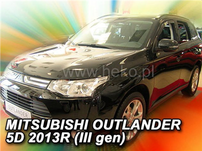 Ofuky oken Mitsubishi Outlander 2012-2022 (přední)