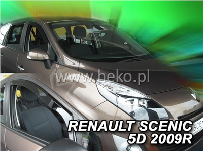 Ofuky oken Renault Scenic 2009-2016 (přední)