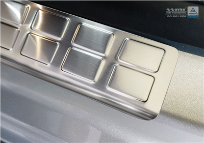 Prahové lišty Peugeot Traveller 2016- (přední, matné)