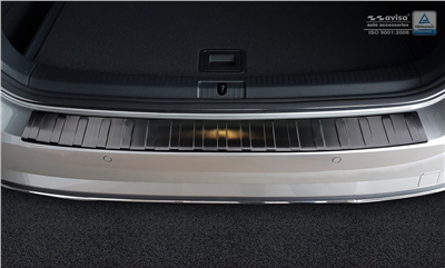 Ochranná lišta hrany kufru VW Golf VII. 2017-2020 (combi, tmavá, matná)