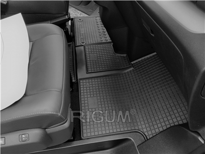 Gumové autokoberce Peugeot Expert 2016- (přední, 2 místa, tunel)