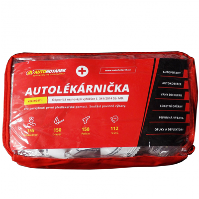 Autolékárnička textilní Auto Hotárek