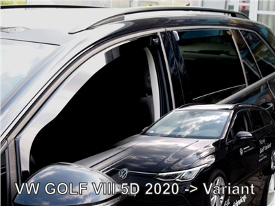 Ofuky oken VW Golf VIII. 2020- (4 díly, combi)