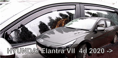 Ofuky oken Hyundai Elantra 2021- (4 díly)