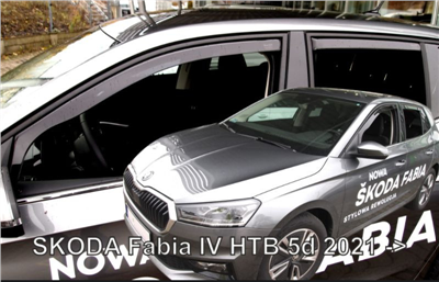 Ofuky oken Škoda Fabia IV. 2021- (4 díly, hatchback)