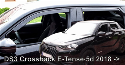 Ofuky oken Citroen DS3 E-tense 2018- (4 díly)