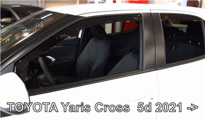 Ofuky oken Toyota Yaris Cross 2021- (4 díly)
