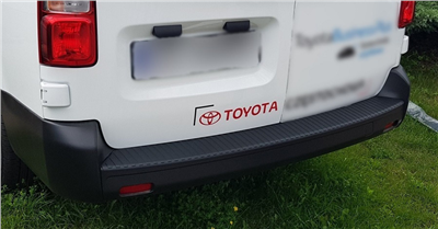 Ochranná lišta hrany kufru Citroen Jumpy 2016- (dlouhá)