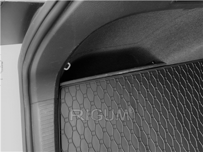 Gumová vana do kufru VW Golf VII. 2012-2020 (combi, horní dno)